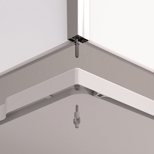 Sanswiss Modul 1200 połącznie ścianka brodzik